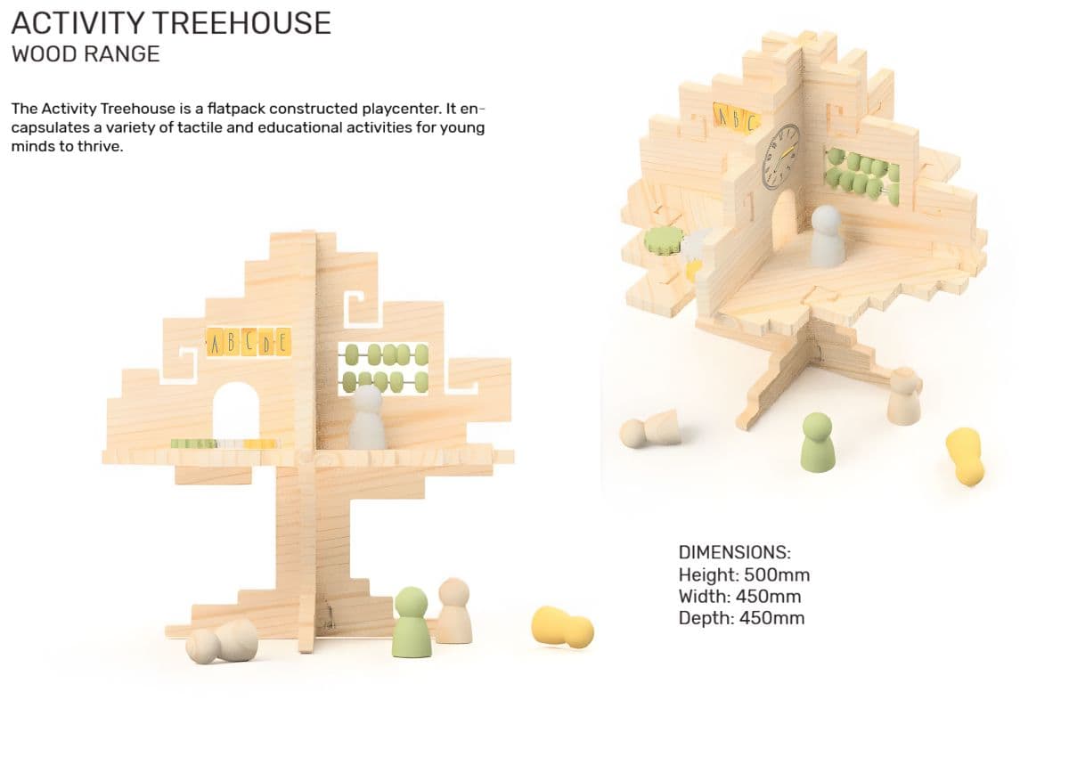 Activity Treehouse — Wooden Play