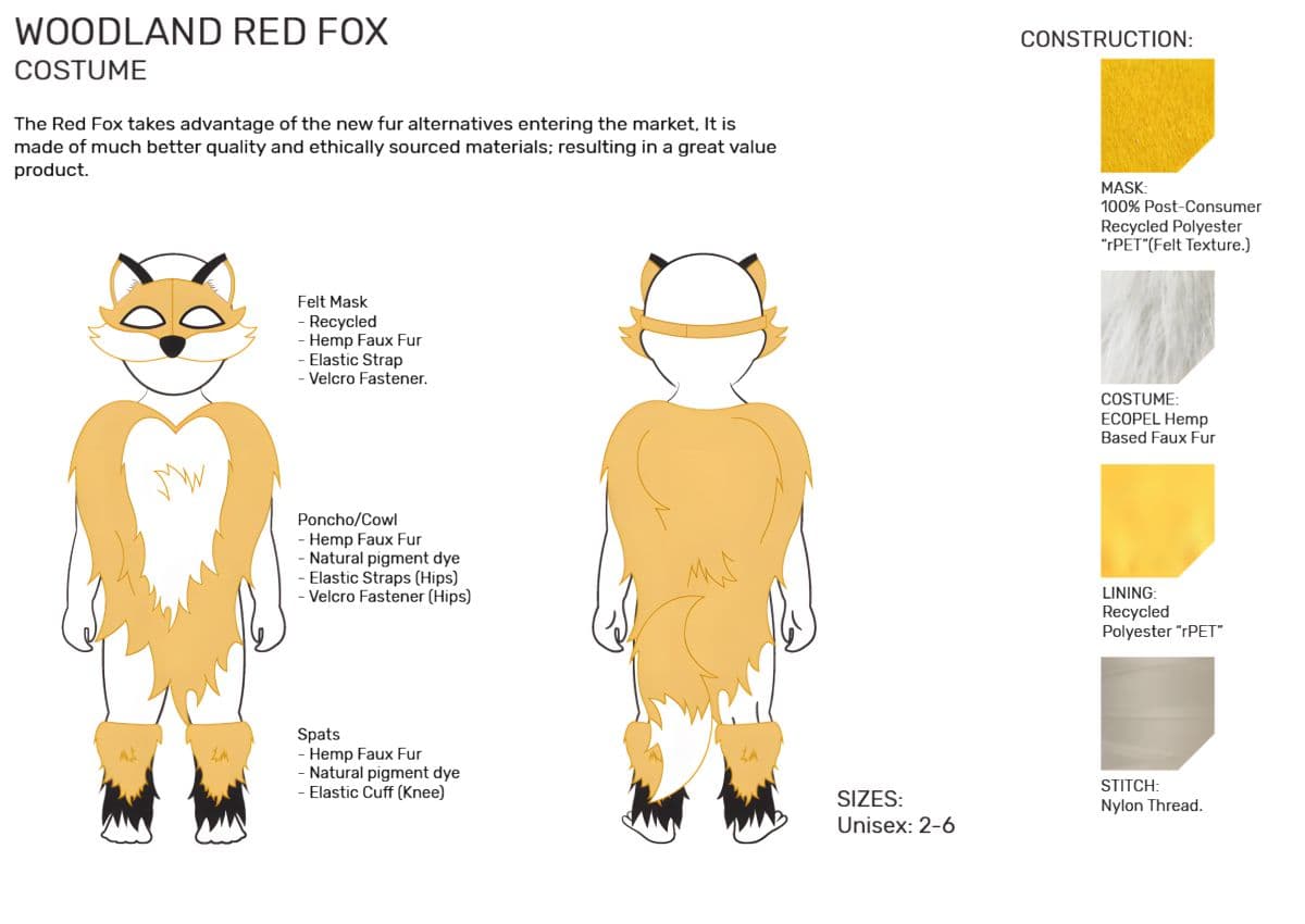 Woodland Red Fox — Costume