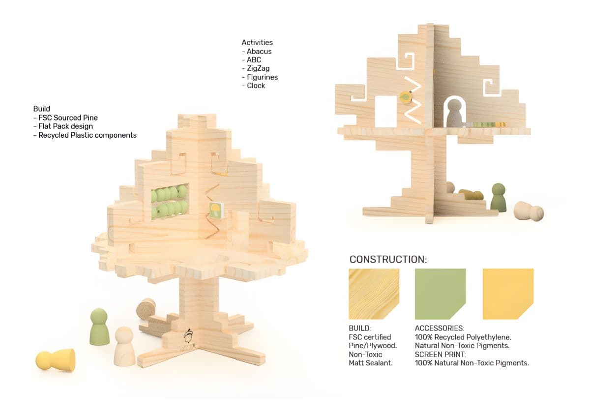 Activity Treehouse — Wooden Play