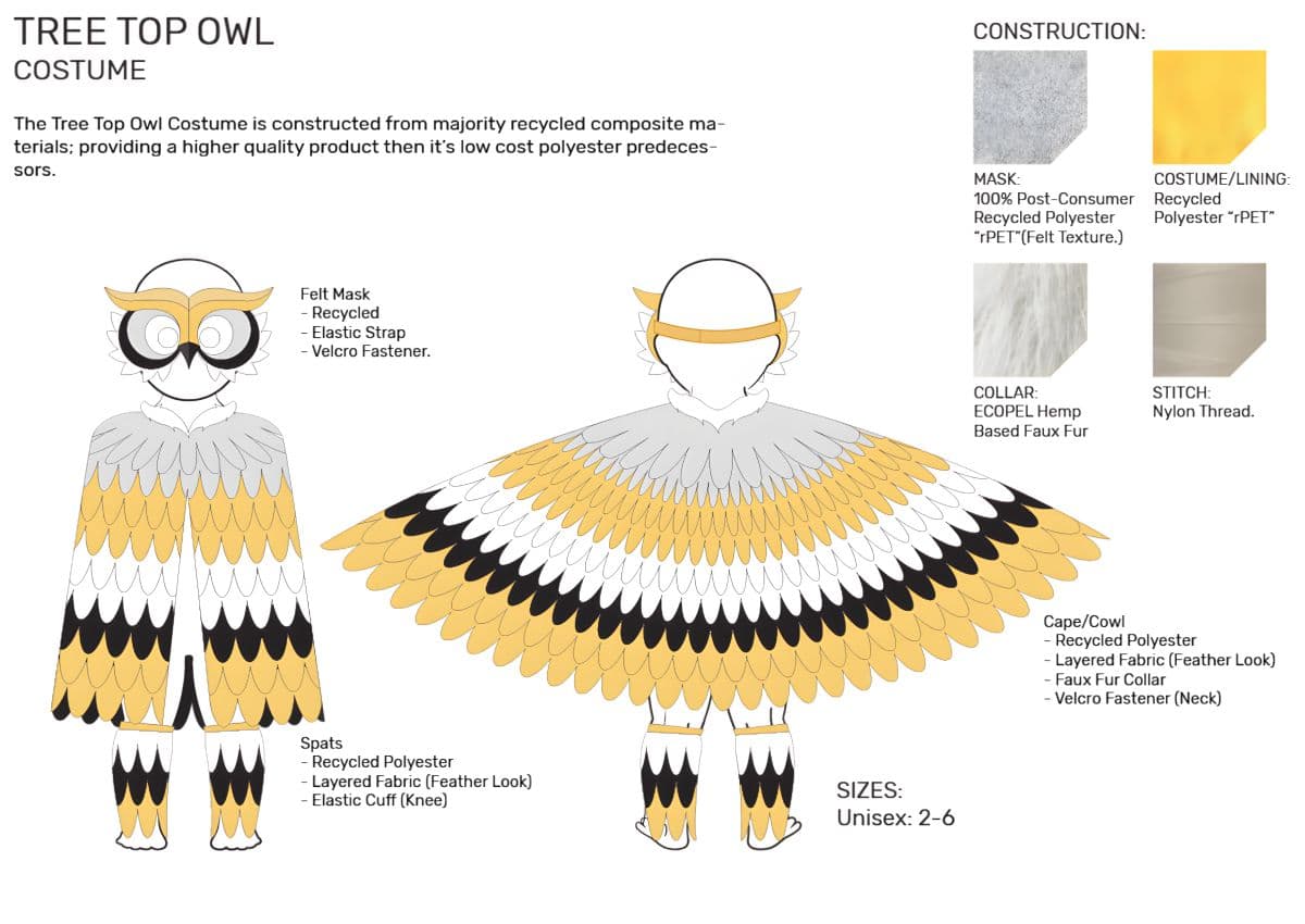 Tree Top Owl — Costume