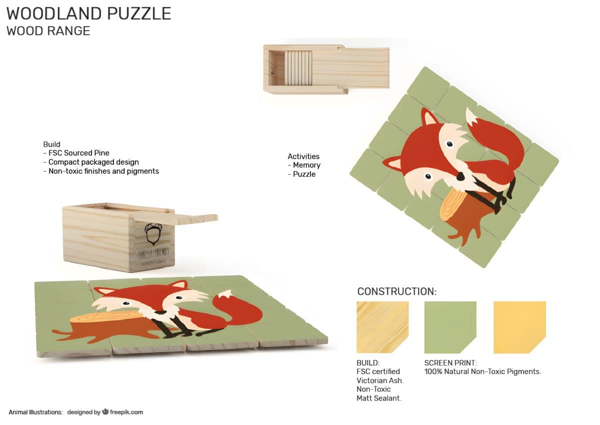 Jigsaw Puzzle — Wooden Play